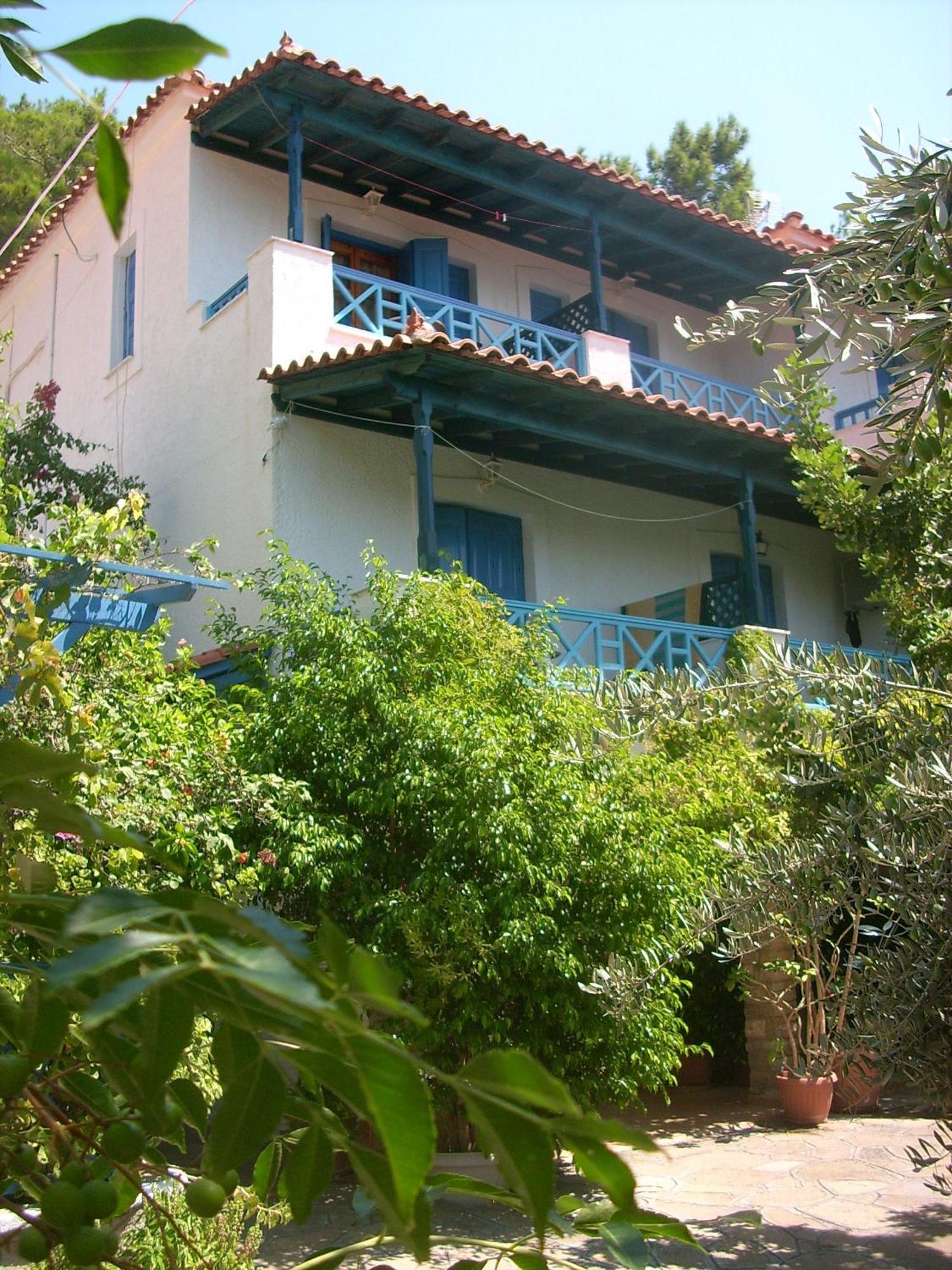 Blue Horizon Apartment Marathókampos Exterior foto